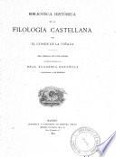 Biblioteca histórica de la filología castellana