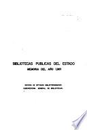 Bibliotecas públicas del estado