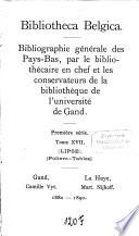 Bibliotheca Belgica