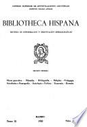 Bibliotheca hispana