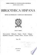 Bibliotheca hispana