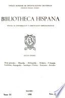 Bibliotheca hispana