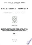 Bibliotheca Hispana; Revista de Información y Orientación Bibliográficas. Sección 2