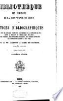 Bibliothèque des écrivains de la Compagnie de Jésus