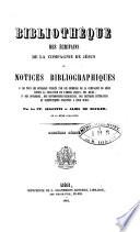 Bibliothèque des écrivains de la Compagnie de Jésus