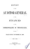 Biennial Report of the Auditor General of the Commonwealth of Pennsylvania for the Two Years Ending May 31 ...
