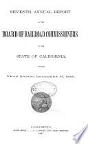 Biennial Report of the Board of Railroad Commissioners of the State of California