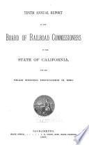 Biennial Report of the Board of Railroad Commissioners of the State of California