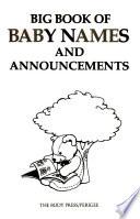 Big Book of Baby Names and Announcements