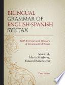 Bilingual Grammar of English-Spanish Syntax