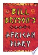 Bill Bryson African Diary Kindle