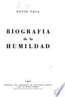 Biografía de la humildad