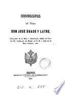 Biografia del doctor ... Josè Duaso y Latre [by V. de la Fuente