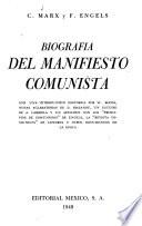 Biografía del Manifiesto comunista