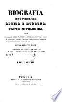 Biografia universale antica e moderna