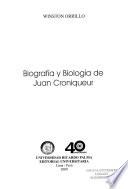 Biografía y biología de Juan Croniqueur