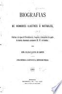 Biografías de hombres ilustres ó notables, relativas á la época del descubrimiento, conquista y colonización de la parte de América denominada actualmente EE. UU. de Colombia