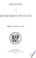 Biographic Register of the Department of State