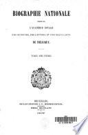 Biographie nationale