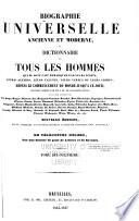 Biographie universelle ancienne et moderne