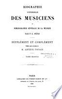 Biographie universelle des musiciens