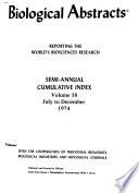 Biological Abstracts