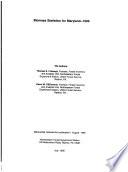 Biomass Statistics for Maryland, 1986