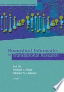 Biomedical Informatics in Translational Research
