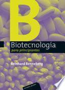 Biotecnología para principiantes