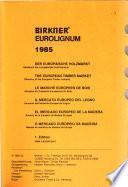 Birkner Eurolignum 1985