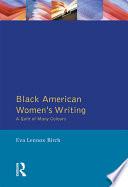 Black American Women's Writings