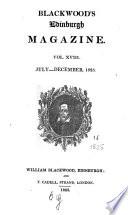 Blackwood's Edinburgh magazine