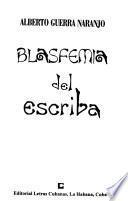 Blasfemia del escriba