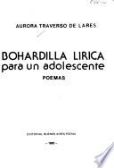 Bohardilla lírica para un adolescente