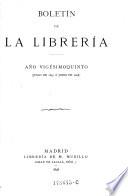 BoletÃ­n de la LibrerÃ­a