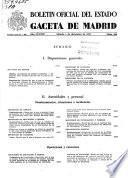 Boletâin oficial del estado: Gaceta de Madrid