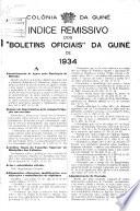 Boletim oficial da Guiné