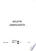 Boletín americanista