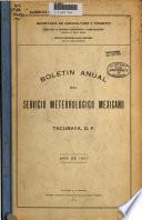 Boletín anual del Servicio Meteorológico Mexicano