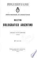 Boletin bibliográfico argentino
