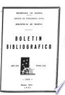 Boletín bibliográfico - Bibliotecas de la Armada