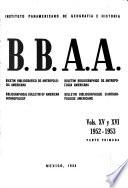 Boletin bibliografico de antropologia americana