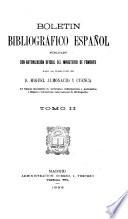 Boletín bibliográfico español