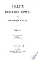 Boletin bibliografico espanol. Ser. 2.1857 u.d.T: El bibliografo espanol y estrangero