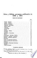 Boletín bibliográfico