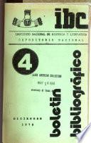Boletín bibliográfico