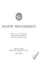 Boletin Bibliografico