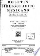 Boletín bibliográfico mexicano