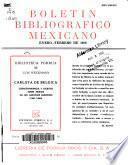 Boletín bibliográfico mexicano