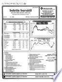 Boletín bursátil